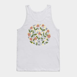 Vintage rose flower bouquet Tank Top